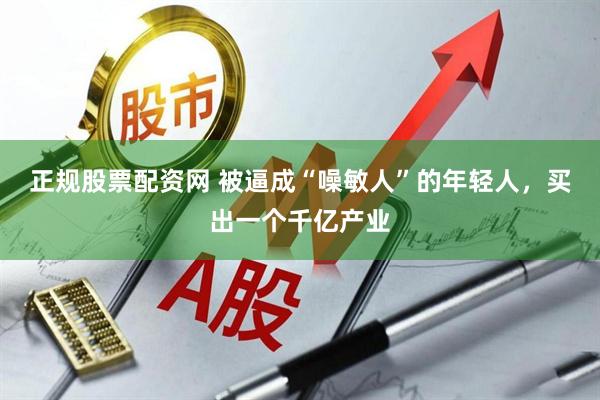 正规股票配资网 被逼成“噪敏人”的年轻人，买出一个千亿产业