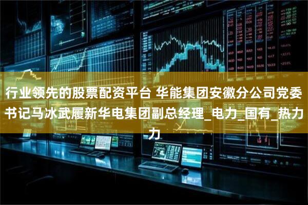 行业领先的股票配资平台 华能集团安徽分公司党委书记马冰武履新华电集团副总经理_电力_国有_热力